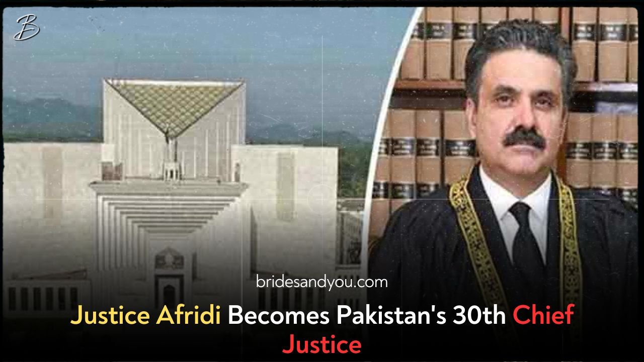 Justice Afridi Becomes Pakistan's 30th Chief Justice