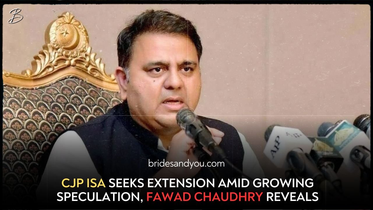 CJP Isa determined to secure extension, Fawad Chaudhry claims