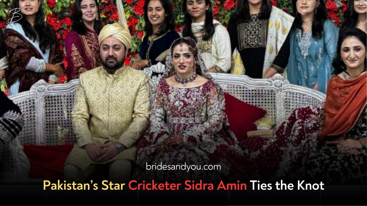 A Cricketer’s Fairytale: Pakistan’s Sidra Amin Ties the Knot