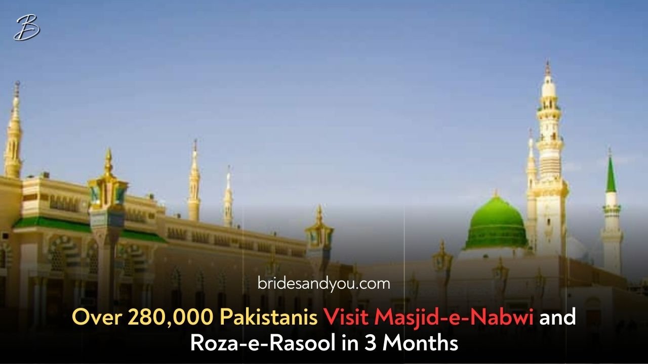 287,000 Pakistanis Visit Masjid-e-Nabwi and Roza-e-Rasool in Three Months