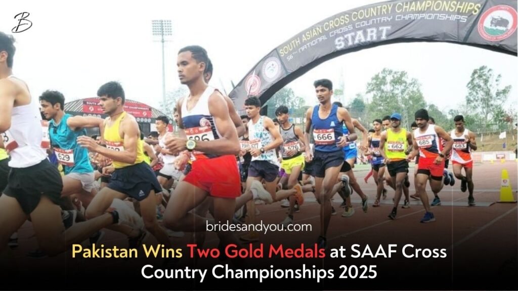 Pakistan Makes History with Two Gold Medals at SAAF Cross Country Championships 2025