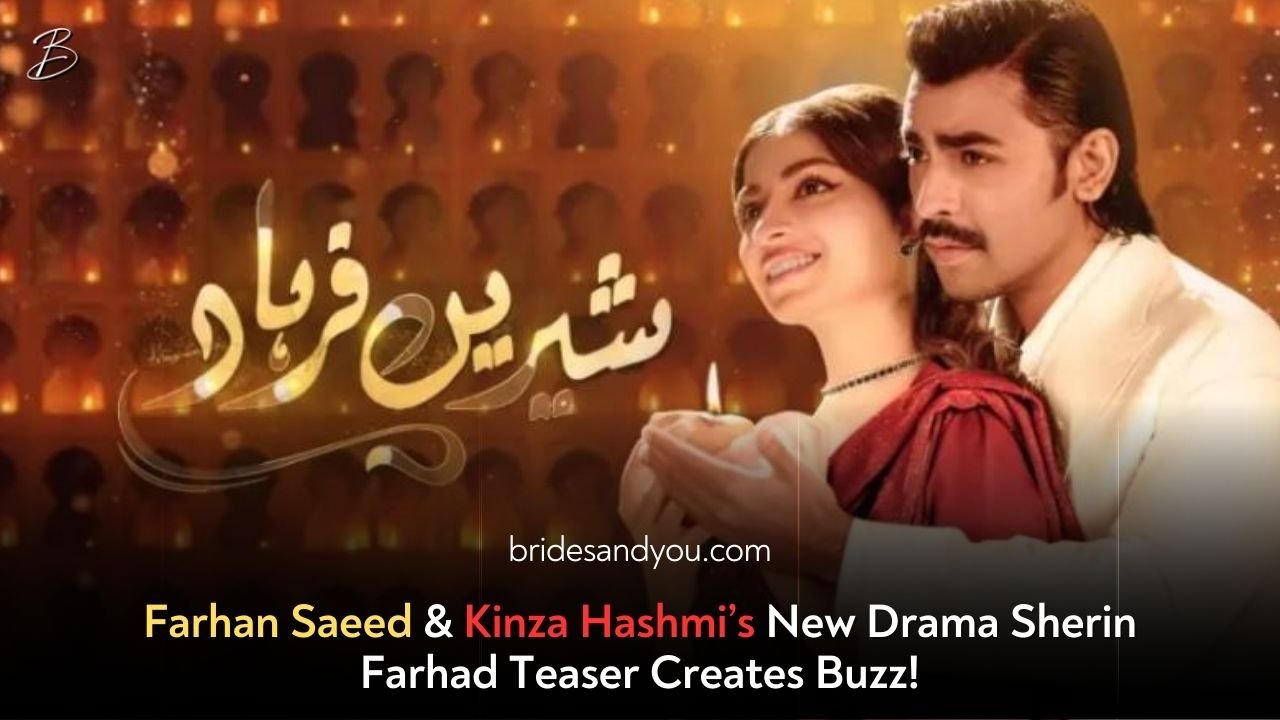 Shirin Farhad Teaser Out: Farhan Saeed & Kinza Hashmi's Vintage Romance Unveiled