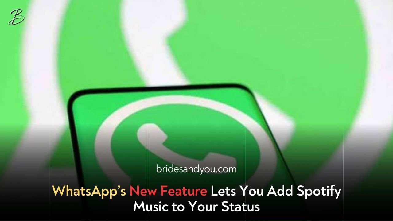 WhatsApp Spotify status update