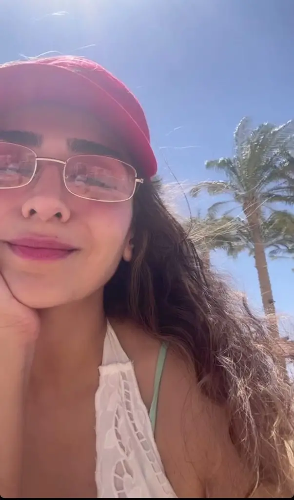 Hajra Yamin vacation in Egypt