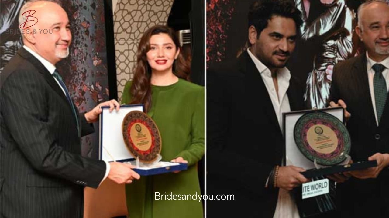 Mahira Khan and Humayun Saeed Honoured in UAE